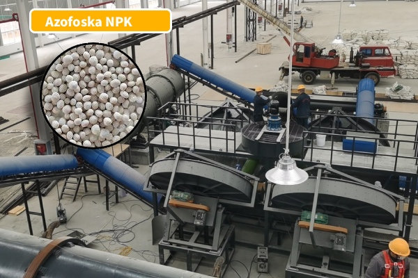 Какое оборудование входит в линию производства азофоски NPK? — производственное оборудование